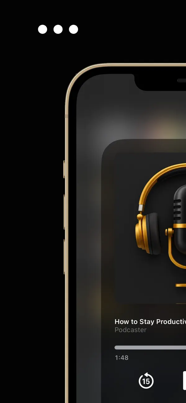 Podcaster showcase preview
