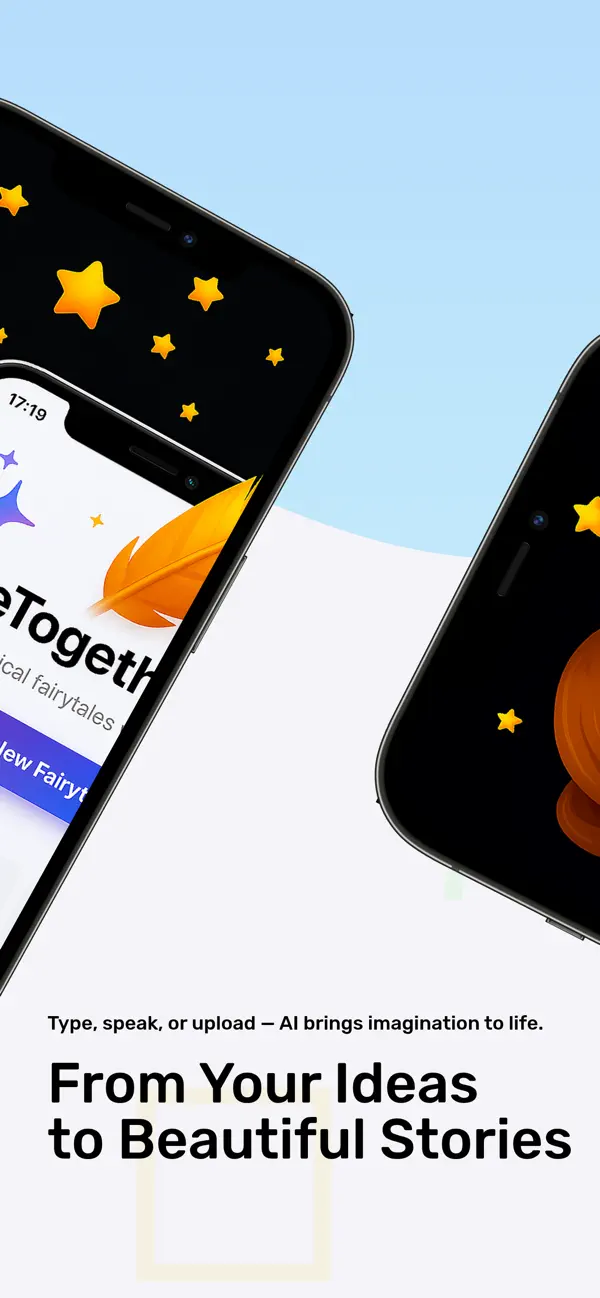 Narrator picker — AI voices + your clone